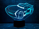 3D світильник нічник з пультом "Автомобіль Тачки" 3DTOYSLAMP 08-043 фото 1