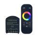 RGB контроллер DC12-24V 24А, 3 канала, сенсорный RF-пульт, до 576W, черный&nbsp;OEM Б 25610 фото 1