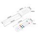 SPI контроллер PROLUM RGB (Bluetooth+RF, 24 кнопки, 3PIN, 8A, 5&ndash;24V, IP20, управление со смартфона) 404011 фото 3