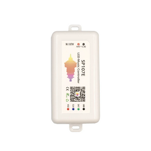 SPI контролер PROLUM RGB SP107e (Bluetooth, 4PIN, до 2048px, 5&ndash;24V, IP20, керування зі смартфона) 402048 фото