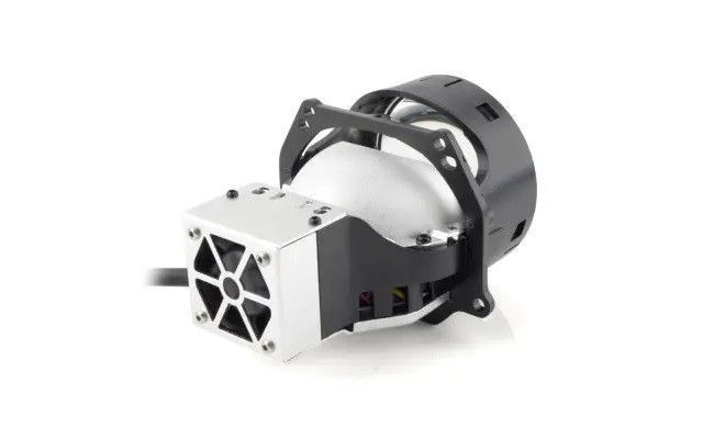 Світлодіодна LED лінза для фар AMS ULTIMATE S2 3.0 F 5500K 60W комплект 2 шт 29120 фото