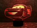3D світильник нічник з пультом "Автомобіль Маквін" 3DTOYSLAMP 08-041 фото 1