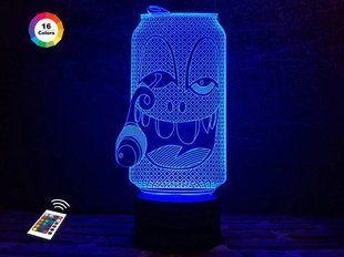 3D світильник нічник з пультом "Крейзі Бір" 3DTOYSLAMP 03-022 фото