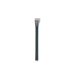 Конектор PROLUM&trade; для LED стрічки SMD SLIM, 12 мм, 5PIN, RGB+W, 1 jack 501149 фото