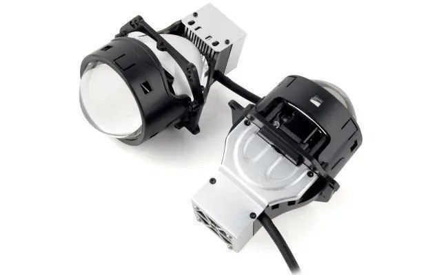 Світлодіодна LED лінза для фар AMS ULTIMATE S3 LASER 3.0 F 5500K 70W комплект 2 шт 30284 фото