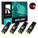 Комплект светодиодных ламп NAPO LED T5-3030-3smd T5 W1,2W 4 шт цвет свечения красный N01019R04 фото 1