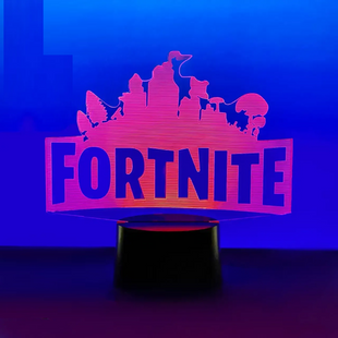 3D світильник нічник з пультом "FORTNITE" 3DTOYSLAMP 3243RFGH фото