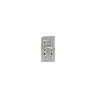 Конектор PROLUM&trade; для LED стрічки COB, 5 мм, 2PIN, кутовий L 501157 фото