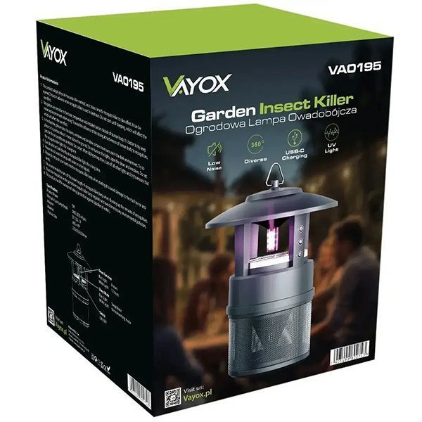 Ловушка насекомых садовая Vayox VA0195 до 60 кв.м. 9 831 304 фото