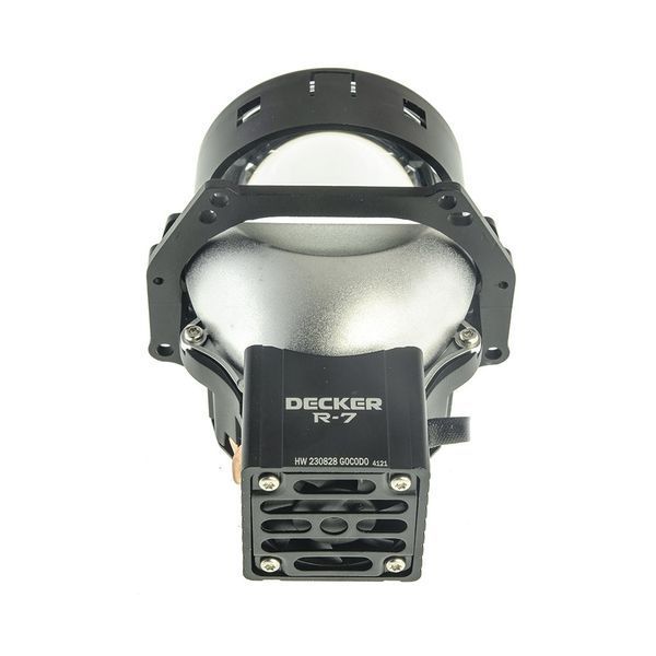 Світлодіодна лінза модуль для фар Decker LED BL 3.0" R-7 65W комплект 2 шт 102-907 фото