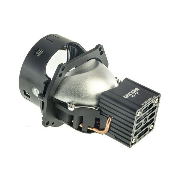 Світлодіодна лінза модуль для фар Decker LED BL 3.0" R-7 65W комплект 2 шт 102-907 фото