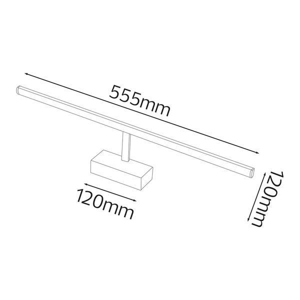 Подсветка зеркал-картин LED 12W 4200K. Horoz Electric "KANARIA" 040-012-0012-020. фото