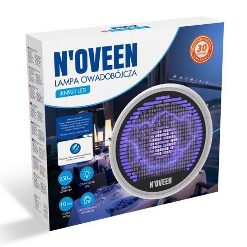 Інсектицидна лампа Noveen IKN951 LED до 250 кв.м, потужністю 10 Ват 9 831 116 фото