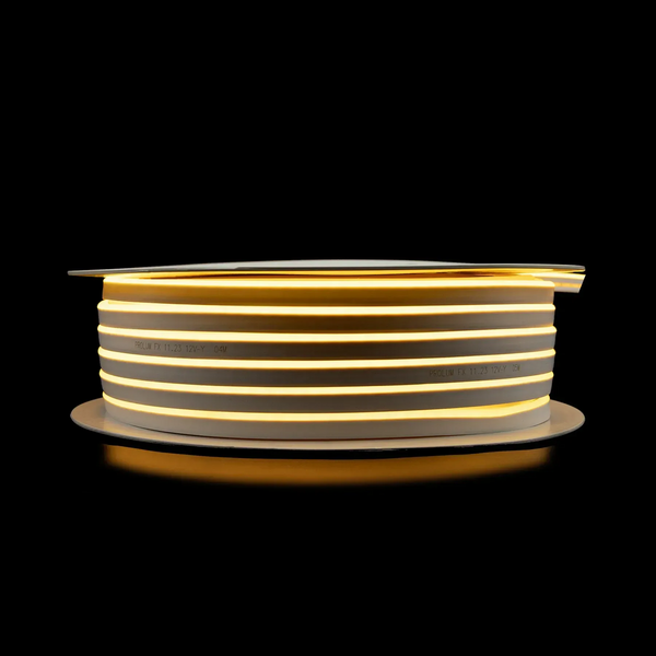 Светодиодная лента NEON DC12В IP68 6x12 Желтая, PROLUM Series "FX" PRO, м 120050 фото