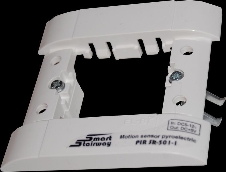 Датчик руху піроелектричний врізний до конролера SMART STAIRWAY PIR-SR501, DC5-20V, Білий PIR-SR501-1 фото