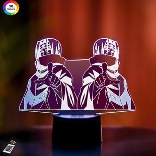 3D світильник нічник з пультом "Ітачі 5" 3DTOYSLAMP 45873498943 фото