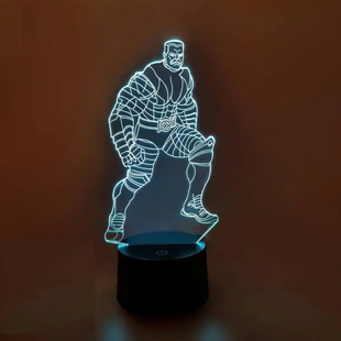 3D світильник нічник з пультом "Колос" 3DTOYSLAMP 84787СС фото