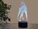 3D світильник нічник з пультом "Доберман" 3DTOYSLAMP 02-110 фото 1
