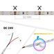 Светодиодная лента DC24V IP20 нейтральный белый. OEM ST 2835-60 (катушка. Цена за метр) *Б 11983 фото 3