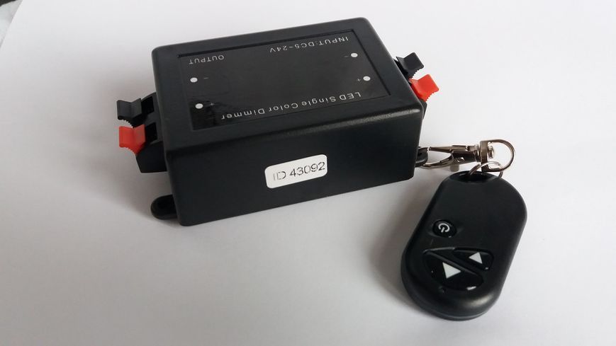 Димер OEM 8A-RF-3 (1 канал, кнопочный пульт на 3 кнопки, DC 12V, 96W, RF-управление) 618 у фото