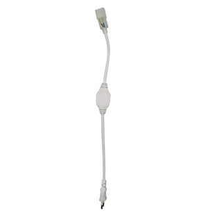 Кабель питания PROLUM&trade; для LED неона 15x25, 220V (макс. 50 м), белый 501118 фото