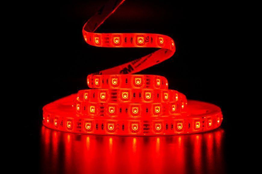 Светодиодная лента DC12V IP65 RGB. PROLUM SG 5050-60 (катушка. Цена за метр) *320048 фото
