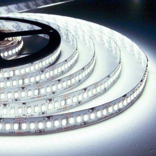 Светодиодная лента DC12V IP20 холодный белый. OEM ST 2835-240 (катушка. Цена за метр) Б 14371 фото