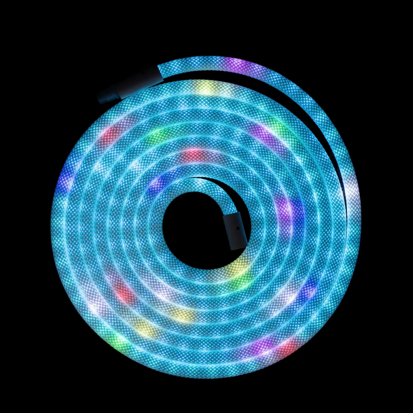 Готовий набір круглої неонової стрічки PROLUM KIT RGB Pixel D13 5V, 5м &ndash; Full Color 150008 фото