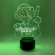 3D светильник ночник с пультом "Монки Д.Луффи 2" 3DTOYSLAMP *87545СС фото 1