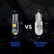 Комплект світлодіодних ламп NAPO LED T5-3030-3smd T5 W1,2W 10 шт колір світіння рожевий N01019P10 фото 3