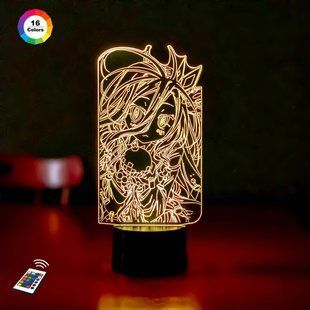 3D світильник нічник з пультом "Широ 2" 3DTOYSLAMP 78364fFD фото