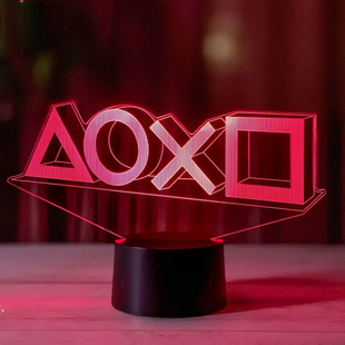 3D світильник нічник з пультом "PlayStation" 3DTOYSLAMP 346657657 фото