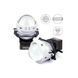 Світлодіодна LED лінза для фар AMS ORIGINAL A7 3" F 55W 5500K комплект 2 шт 29114 фото 2