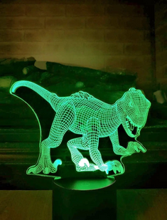 3D світильник нічник з пультом "Монолофозавр" 3DTOYSLAMP 76364КК фото