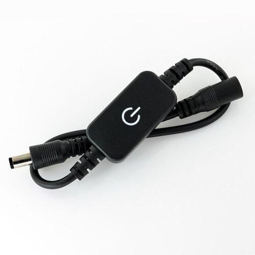Димер OEM 6A M-T72 Touch Black (1 канал, сенсорний, DC 12V, 72W, накладний, чорний корпус) Б 12285 фото