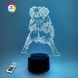 3D светильник ночник с пультом "Моро" 3DTOYSLAMP 87487ссс фото 1