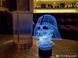 3D светильник ночник с пультом "Дарт Вейдер" 3DTOYSLAMP 06-022 фото 1
