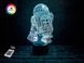 3D светильник ночник с пультом "R2D2" 3DTOYSLAMP 06-008 фото 1
