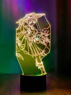 3D світильник нічник з пультом GENSHIN IMPACT "Вандер" 3DTOYSLAMP 861DW4 фото