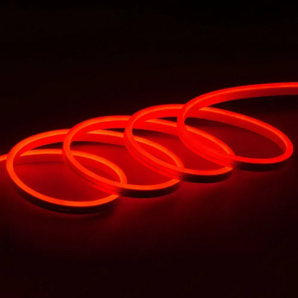 Світлодіодна стрічка NEON 12В 6x12 IP68 RGB FULL COLOR, PROLUM Series "FX" 120074 фото