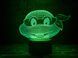 3D светильник ночник с пультом "Черепашка ниндзя" 3DTOYSLAMP 05-033 фото 1