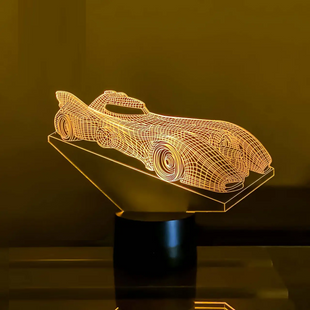 3D світильник нічник з пультом "Автомобіль 41" 3DTOYSLAMP 54487УКЕ фото