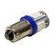 Автолампи діодна BA9S-5050-5smd, комплект 10 шт, T4W, BA9S, колір світіння синій 14118B10 фото 3