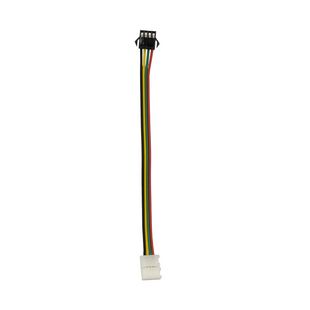 Коннектор SMD5050 PROLUM&trade; RGB SPI, 8 мм (провод 4PIN + зажим) 503020 фото