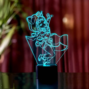 3D светильник ночник с пультом GENSHIN IMPACT "Саю" 3DTOYSLAMP 4568798001 фото