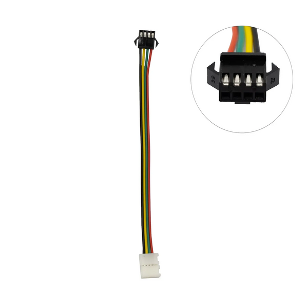 Конектор SMD5050 PROLUM&trade; RGB SPI, 8 мм (провід 4PIN + затискач) 503020 фото