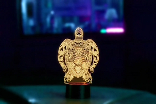 3D світильник нічник з пультом "Черепаха" 3DTOYSLAMP s0154 фото