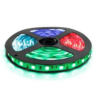 Светодиодная лента DC12V IP20 RGB. OEM ST 5050-96 (катушка. Цена за метр) Б 22694 фото