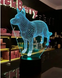 3D светильник ночник с пультом "Немецкая овчарка" 3DTOYSLAMP 63847 фото 1