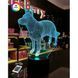 3D світильник нічник з пультом "Німецька вівчарка" 3DTOYSLAMP 63847 фото 1